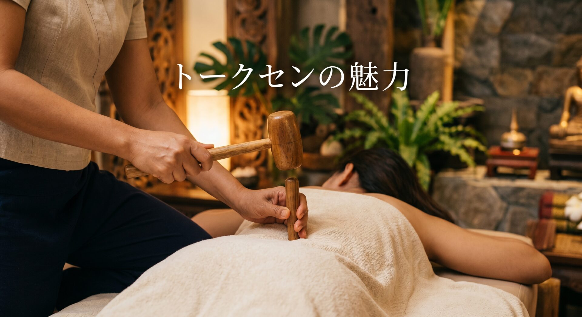 トークセンの魅力】「木槌で体を叩く」は痛くない？身体の奥をほぐす